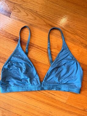 Calvin Klein Women's Blue Triangle Bralette Size M